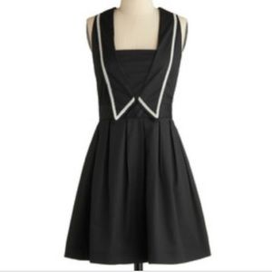 Dear Creatures Bells of London dress in Navy